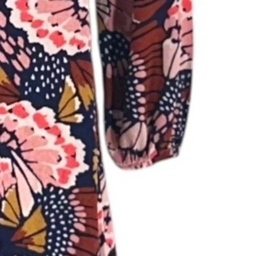 Boden Dress Maroon 12 - Picture 4 of 16